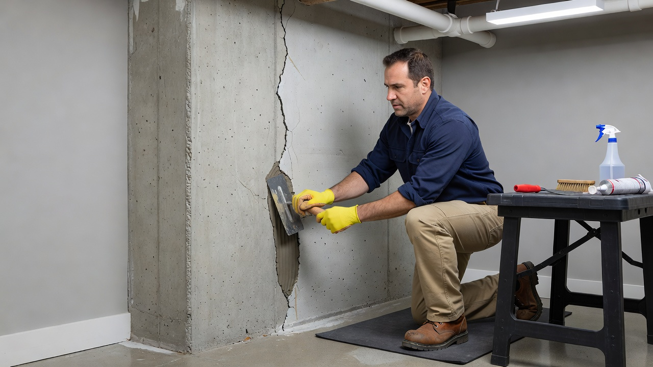 Basement Crack Repair in Canada: Small Openings, Serious Consequences